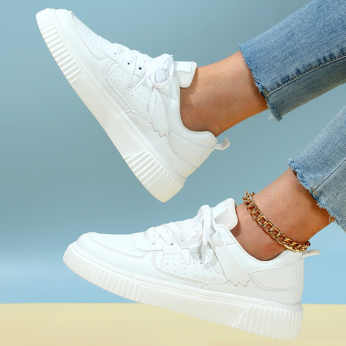 Couple style sneakers, breathable, comfortable, casual, sports single shoes