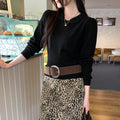 Unique White Peter Pan Collar Knit Bodysuit for Women,Waist-Cinching, Slimming Inner Layer Top