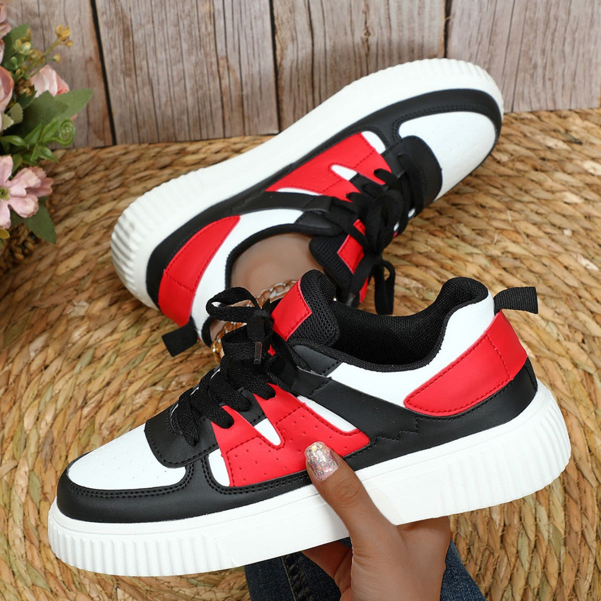 Couple style sneakers, breathable, comfortable, casual, sports single shoes